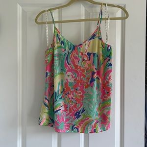 Lilly Pulitzer Silk Tank Top